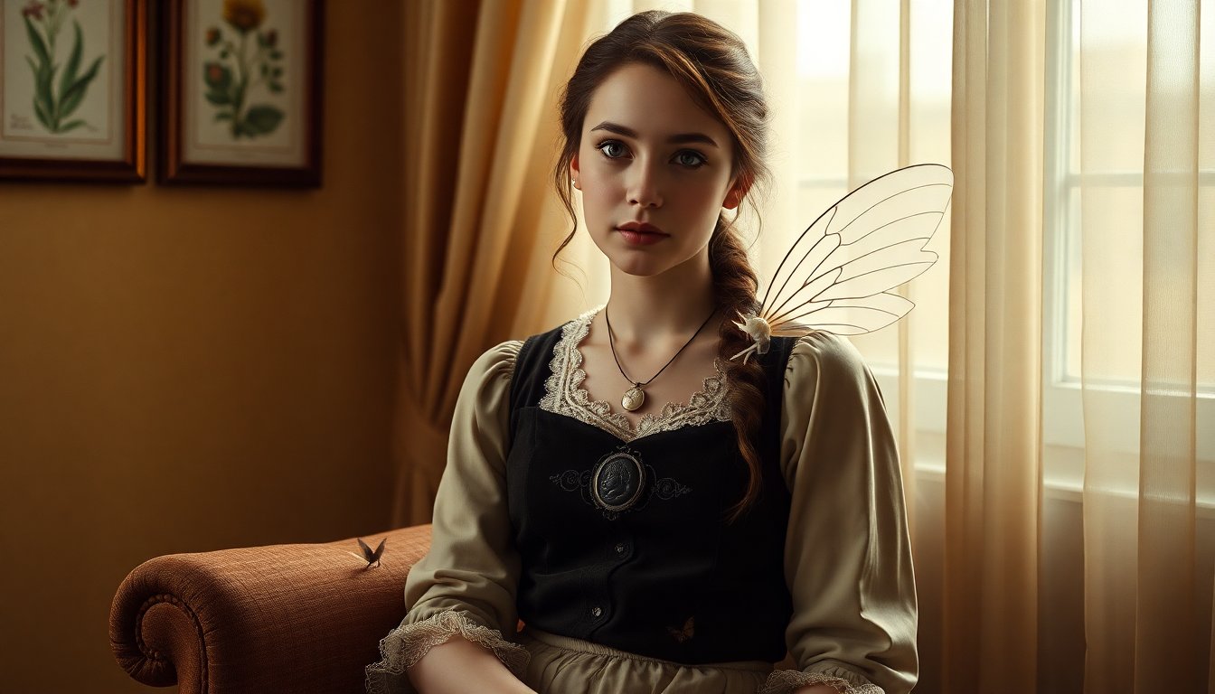 victorian fairy portrait composition thefairypixelxjgg